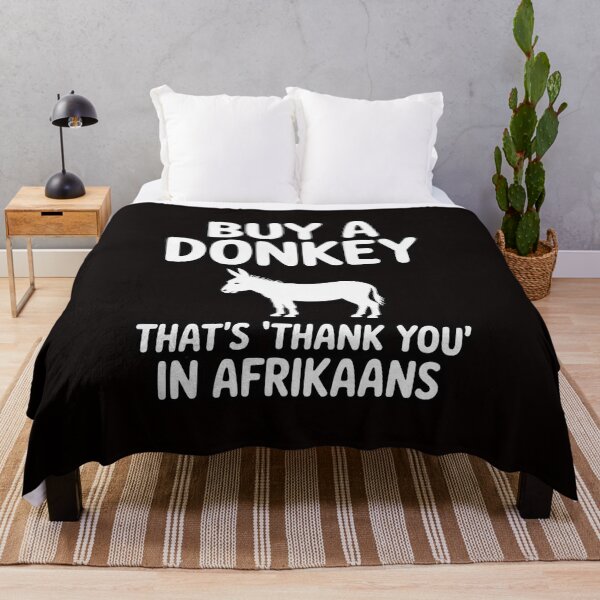 Item preview, Buy A Donkey South African Afrikaans designed and sold by MelSurf.