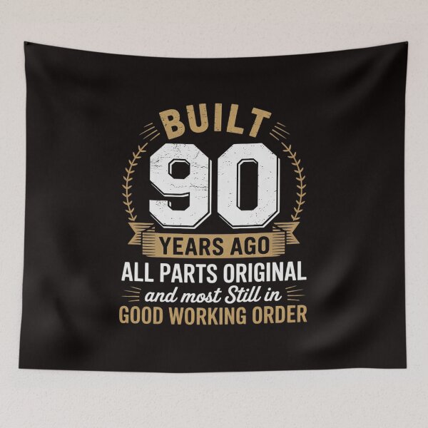 Item preview, Built 90 Years Ago - 90th Birthday Gift designed and sold by MelSurf.