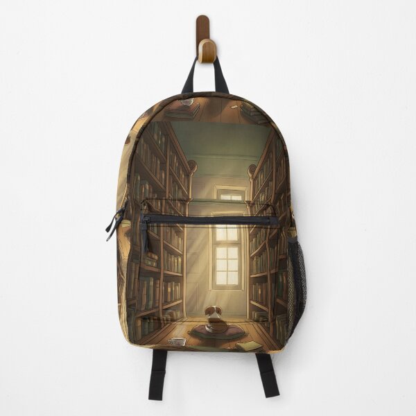 Item preview, Cute Dog in the Old Library designed and sold by Cherry Dreams.
