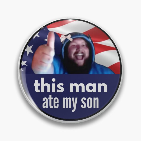 Item preview, This Man Ate My Son | CaseOh designed and sold by ConstoStore.