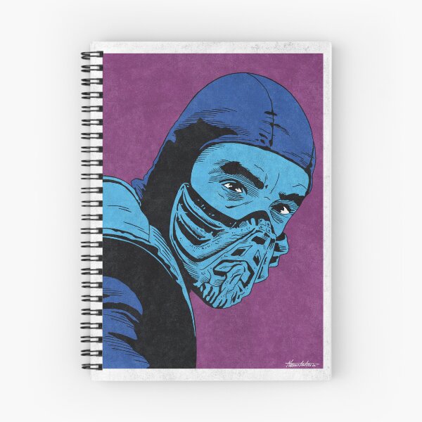 Item preview, SUB-ZERO - Mortal Kombat (Pop Art) designed and sold by FamousWeirdosRB.
