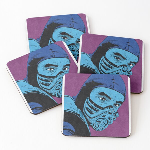 Item preview, SUB-ZERO - Mortal Kombat (Pop Art) designed and sold by FamousWeirdosRB.