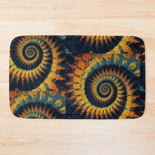 Item preview, Yellow & Blue Spirals, “Soon” Collection II designed and sold by fxybrd.