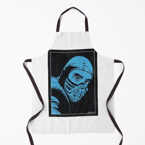 Item preview, SUB-ZERO - Mortal Kombat (Monochrome) designed and sold by FamousWeirdosRB.