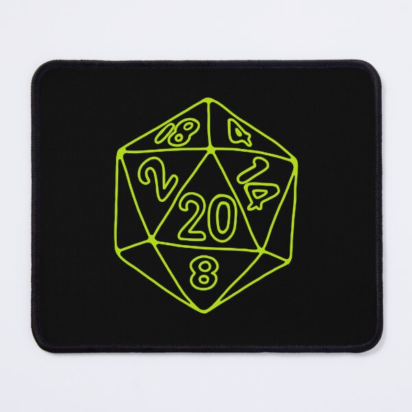 Item preview, D20 Dice in Green designed and sold by LAEC-Shop.