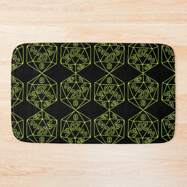 Item preview, D20 Dice in Green designed and sold by LAEC-Shop.