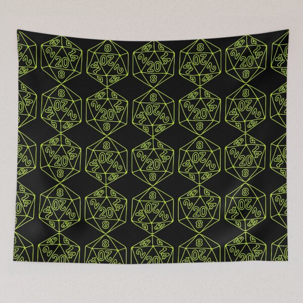 Item preview, D20 Dice in Green designed and sold by LAEC-Shop.
