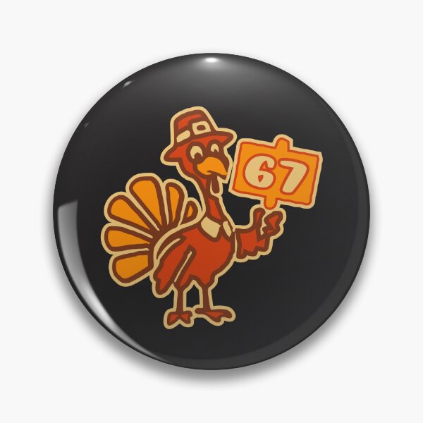 Item preview, 67 Meme Thanksgiving Turkey Hands 6-7 Brainrot Six Seven Turkey Day designed and sold by cidolopez.