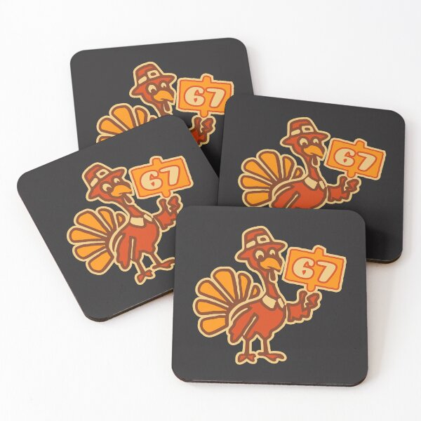 Item preview, 67 Meme Thanksgiving Turkey Hands 6-7 Brainrot Six Seven Turkey Day designed and sold by cidolopez.