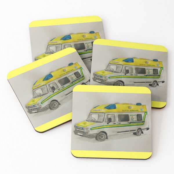 Item preview, Old Ambulance designed and sold by Truck drawing art.