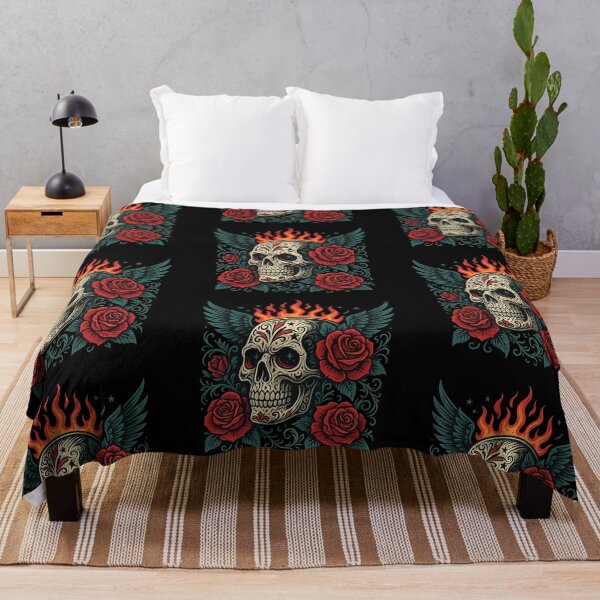 Item preview, Ornamental Skull with Central Star designed and sold by LaNadaYFundante.