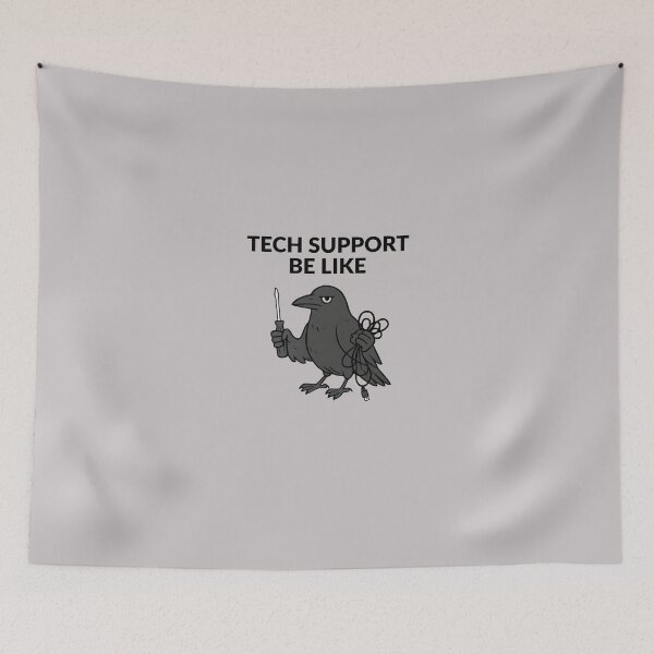 Item preview, Tech support be like designed and sold by meesara.