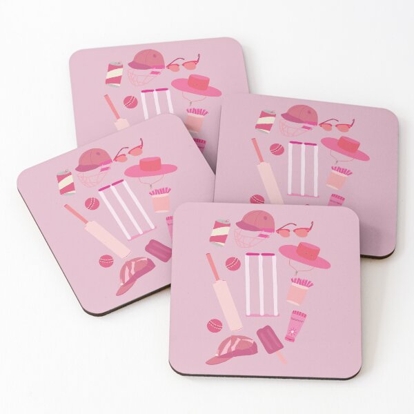 Item preview, Day At The Aussie Cricket Pink Test version single print designed and sold by Lozzie Eliza Designs.