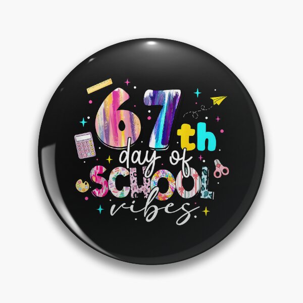 Item preview, 67Th Day Of School Vibes Funny Six Seven 67 Students Teacher designed and sold by facegm.