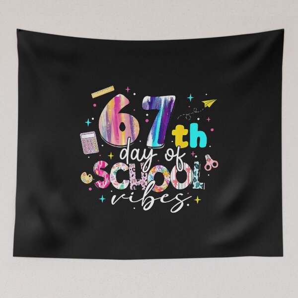 Item preview, 67Th Day Of School Vibes Funny Six Seven 67 Students Teacher designed and sold by facegm.