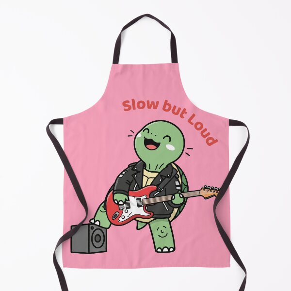 Item preview, Kawaii turtle guitarist designed and sold by MoodimalsWorld.