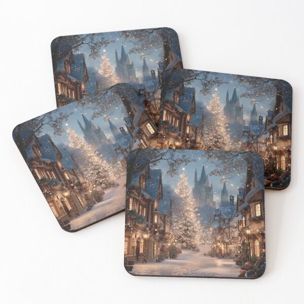 Item preview, Enchanted Winter Village designed and sold by ArgentoArt.