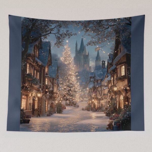Item preview, Enchanted Winter Village designed and sold by ArgentoArt.