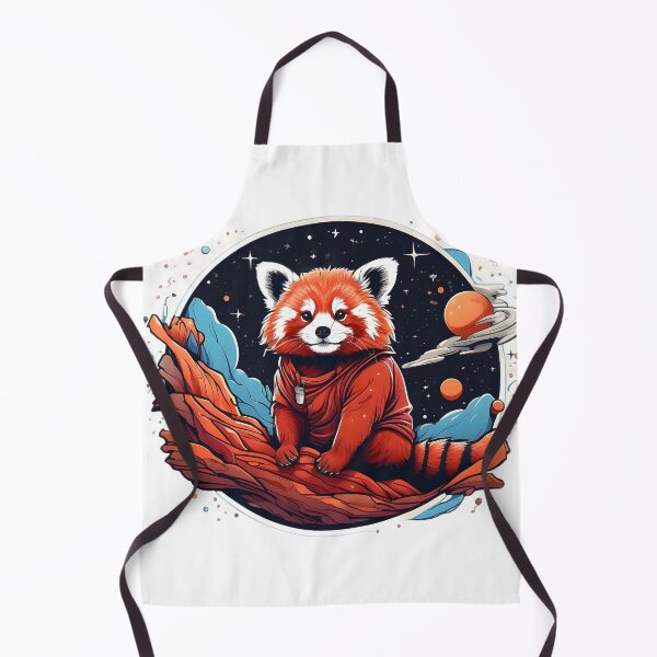 Item preview, red panda on the milky way designed and sold by Karaz's Animal Kingdom.