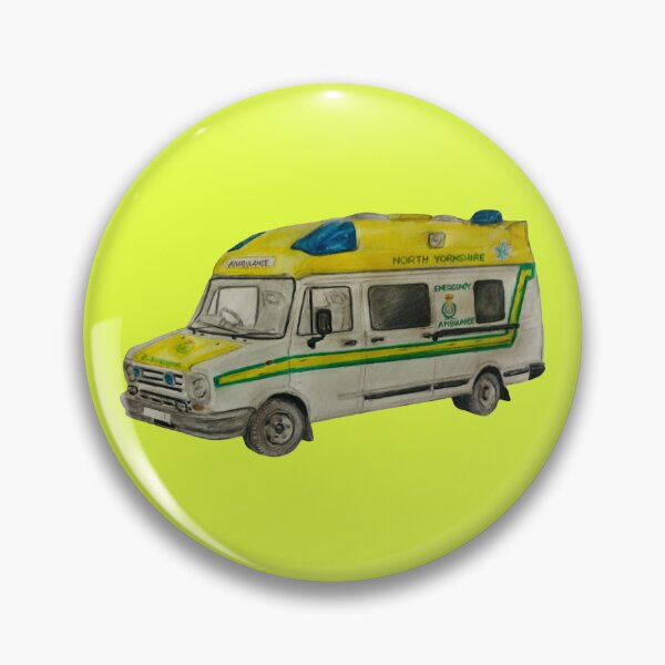 Item preview, Old Ambulance cut out design designed and sold by Truck drawing art.