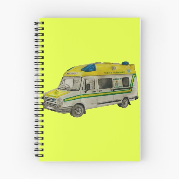 Item preview, Old Ambulance cut out design designed and sold by Truck drawing art.