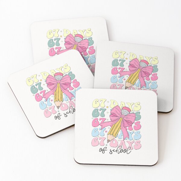 Item preview, 67 Days Of School Girls Coquette Bow 67Th Day Of School designed and sold by facegm.