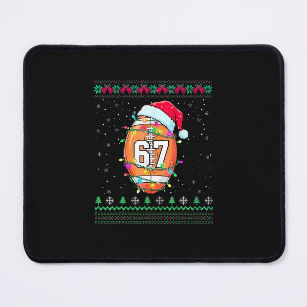 Item preview, American Football Ball 67 Costume Christmas Ugly Sweater 6-7 designed and sold by facegm.
