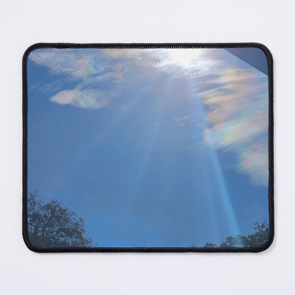Item preview, Sunbeams with cloud puffs designed and sold by 4RT-H4RD.
