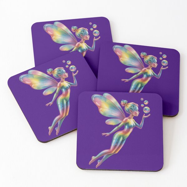 Item preview, Beautiful Rainbow Fairy: Ethereal Fantasy Art with Butterfly Wings designed and sold by RudArtAI.