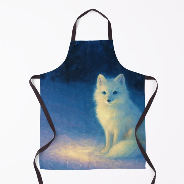 Item preview, Glowing Snow Fox Art designed and sold by HoneyBreezeCo.