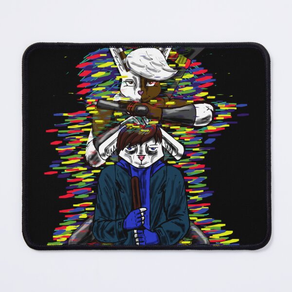 Item preview, Hobo Warrior Bunny: Jayson and Lexia: Glitchy Love designed and sold by TreeEquine.