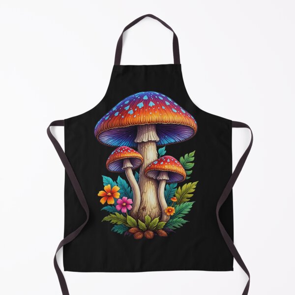 Item preview, Forest Mushrooms, Leaves and Flowers designed and sold by flashARTstudio.
