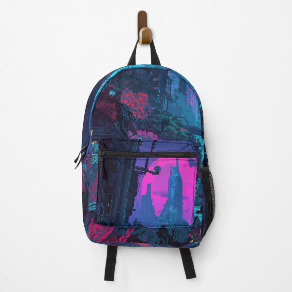 Item preview, Cyberpunk Nature Reclaim Cityscape designed and sold by Alexrtr.