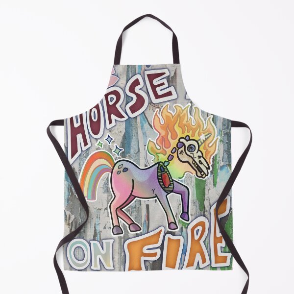 Item preview, This Horse is on Fire! designed and sold by Karl Frey.