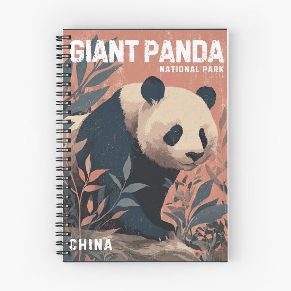 Item preview, Giant Panda National Park - China  designed and sold by GoodOldVintage.