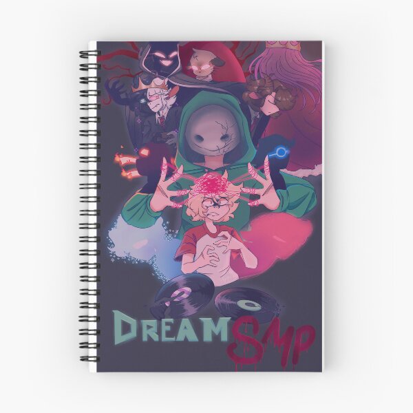 Item preview, Dream SMP Poster [Remastered/Redrawn] designed and sold by kipperhaha.