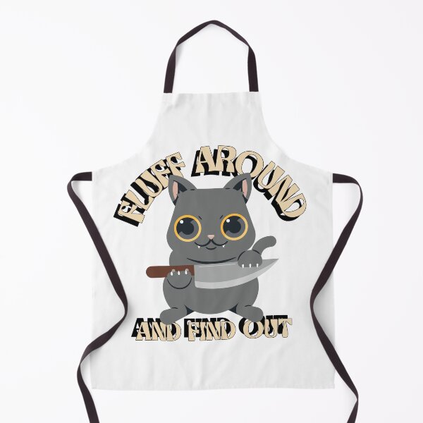 Item preview, Fluff Around and Find Out Cat designed and sold by WolfmanProphecy.