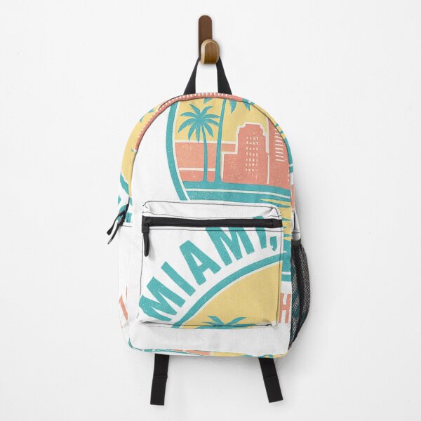 Item preview, Miami, Florida – 305 Sunshine & Skyline Retro Skyline Shirt designed and sold by Laughprints.