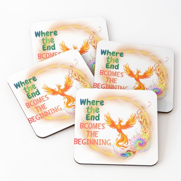 Item preview, Where the End Becomes the Beginning – Phoenix Rebirth Art designed and sold by Akarshani  Rumeshika.