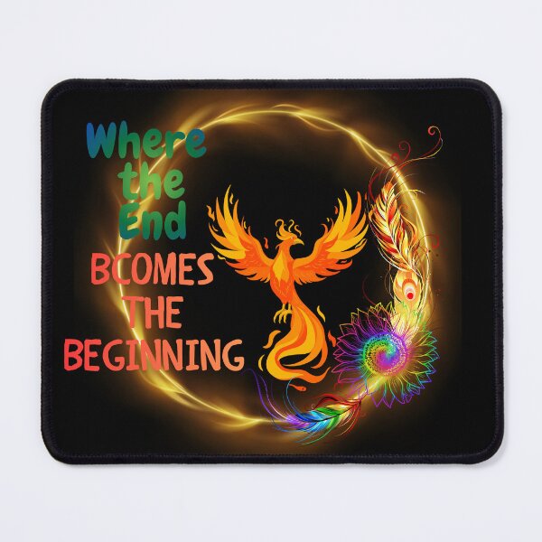 Item preview, Where the End Becomes the Beginning – Phoenix Rebirth Art designed and sold by Akarshani Rumeshika.