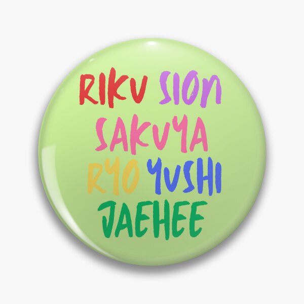 Item preview, NCT WISH Members Colorful Name Design designed and sold by arorar.