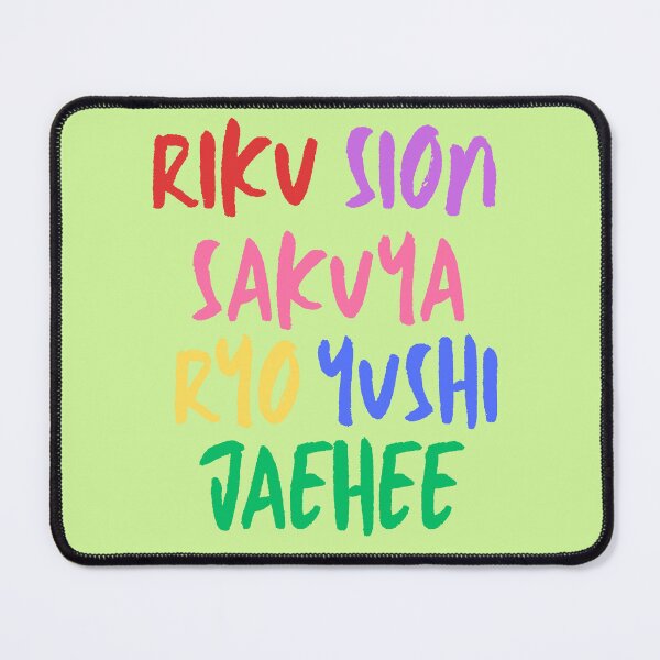 Item preview, NCT WISH Members Colorful Name Design designed and sold by arorar.