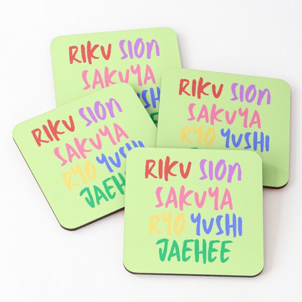 Item preview, NCT WISH Members Colorful Name Design designed and sold by arorar.