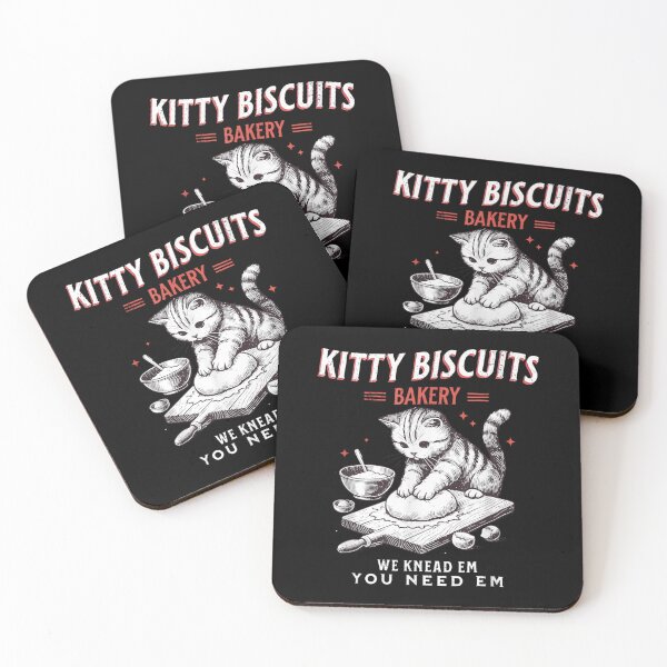 Item preview, Kitty Biscuit Bakery Cat designed and sold by moabeArtistic.