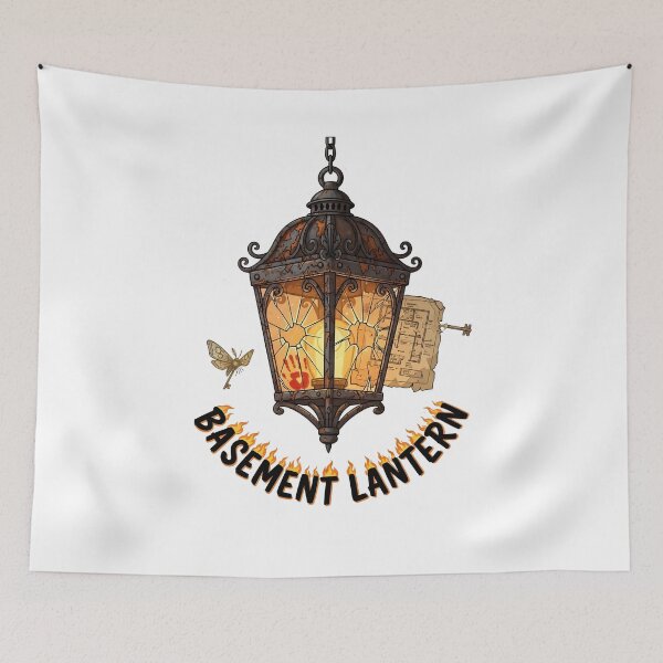 Item preview,  Hello Neighbor Basement Lantern Fan Art designed and sold by Dazzle-Sizzle.