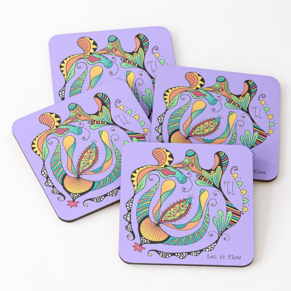 Item preview, Let It Flow | Reflective Art designed and sold by MonoGarabato.