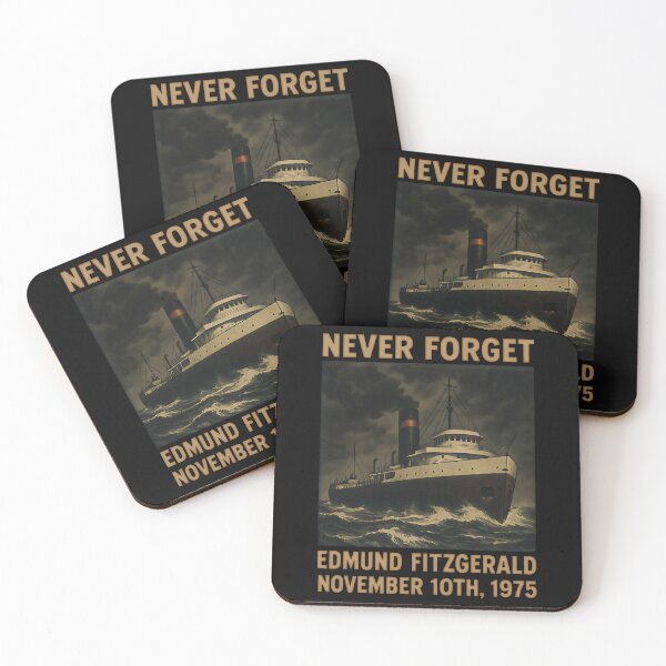 Item preview, Ventage Never Forget  Edmund Fitzgerald designed and sold by gear-posters.