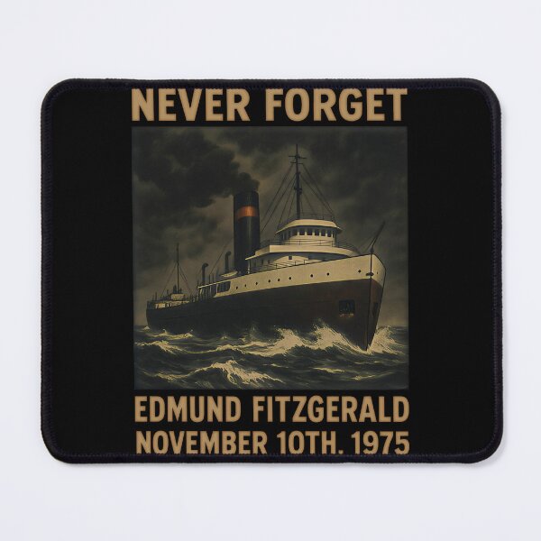 Item preview, Ventage Never Forget  Edmund Fitzgerald designed and sold by gear-posters.
