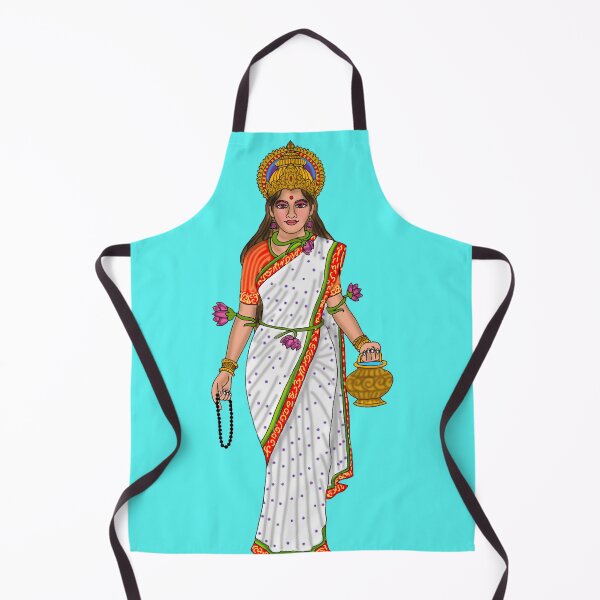 Item preview, Goddess Brahmacharini – Navdurga Second Form Divine Artwork designed and sold by Harshit_Digital_Arts.