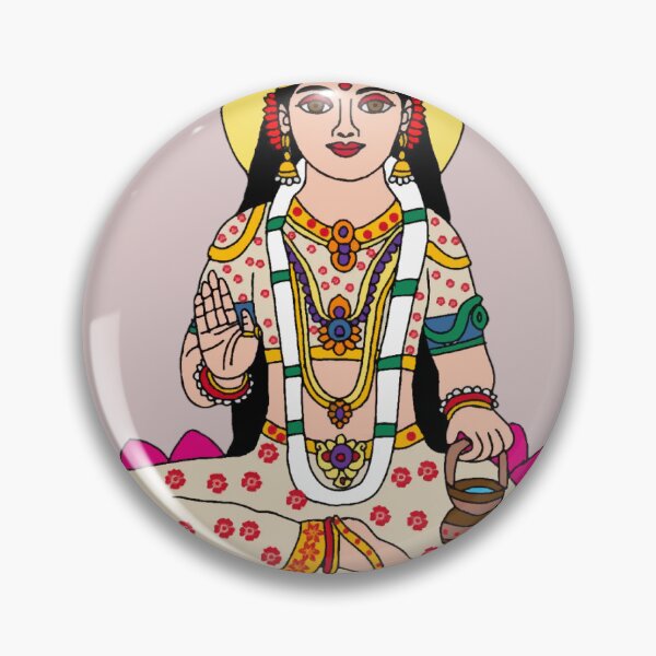 Item preview, Child Brahmacharini Devi – Divine Goddess Art for Navratri & Devotional Decor designed and sold by Harshit_Digital_Arts.